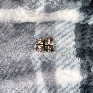 Pandora Pink Sparkling Row Clip Charms